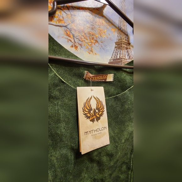 Suede Larp/cosplay tunic mytholon size small - Picture 2 of 3